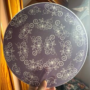 🎄3/$20‼️Cutting Board Glass Dragonfly Plate 🧚🏼